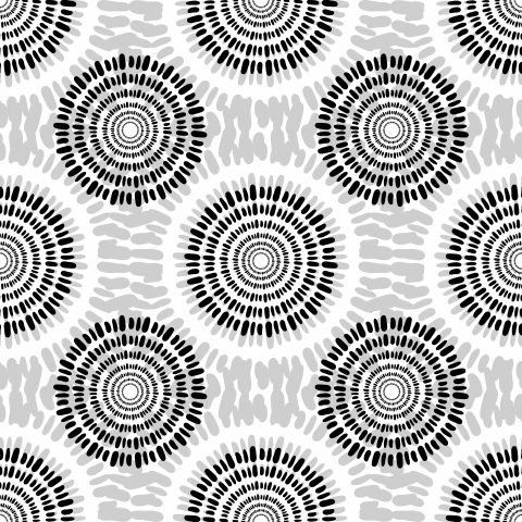 Küchenrückwand Maori Muster
