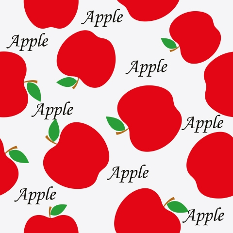 Küchenrückwand Apfel Design
