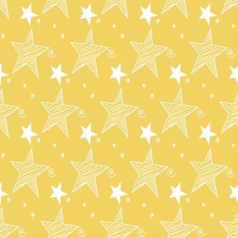 Küchenrückwand Gelbe Sterne