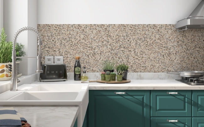 Küchenrückwand Asian Granit