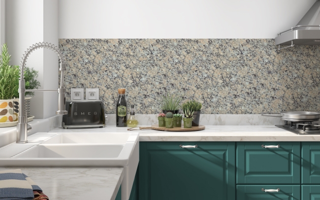 Küchenrückwand Granitplatte