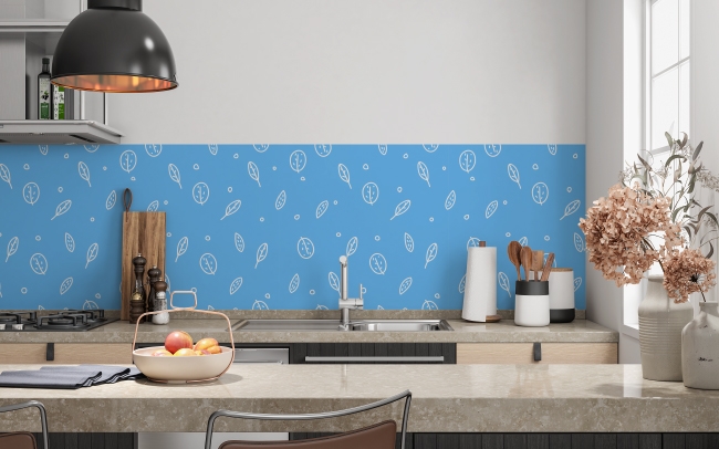 Küchenrückwand Blaue Natur
