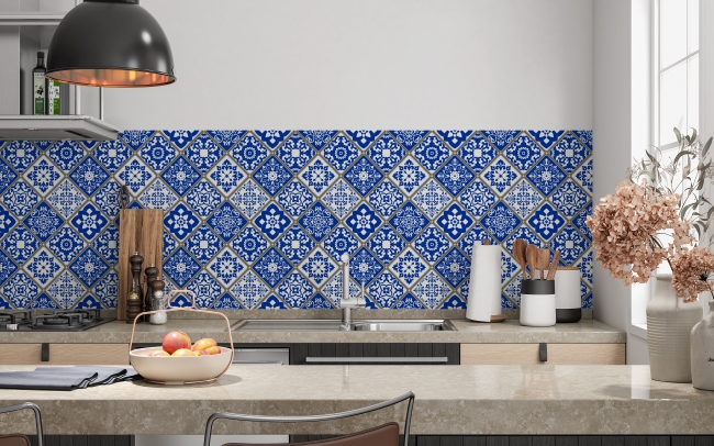 Küchenrückwand Patchwork Tiles
