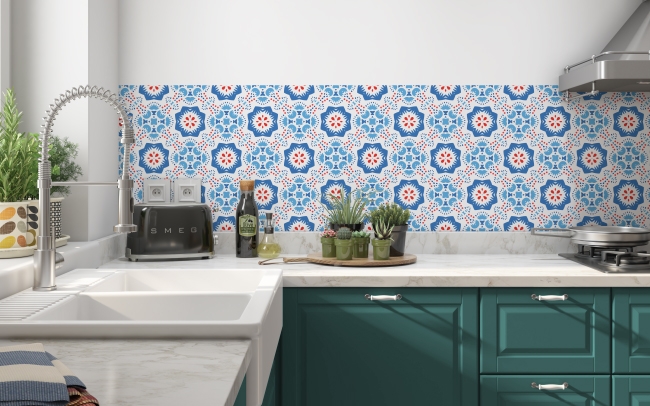 Küchenrückwand Mosaik Design