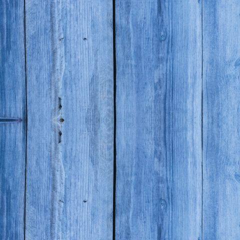 Küchenrückwand Blaue Holzbalken