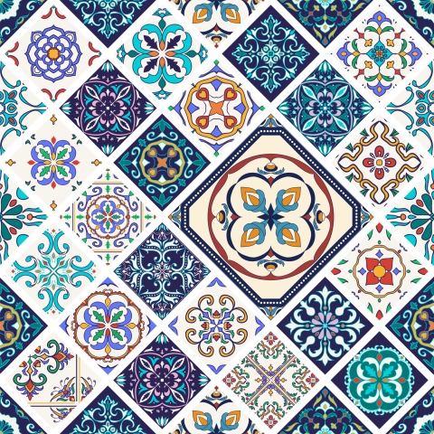 Küchenrückwand Marokkanische Kunst