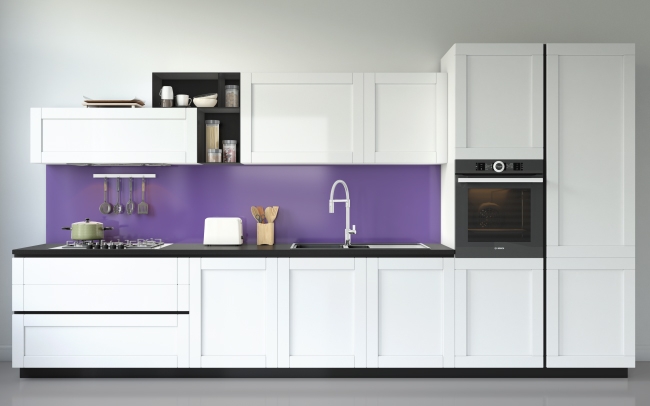 Spritzschutz Küche Purple2 (145 44 238) #912CEE