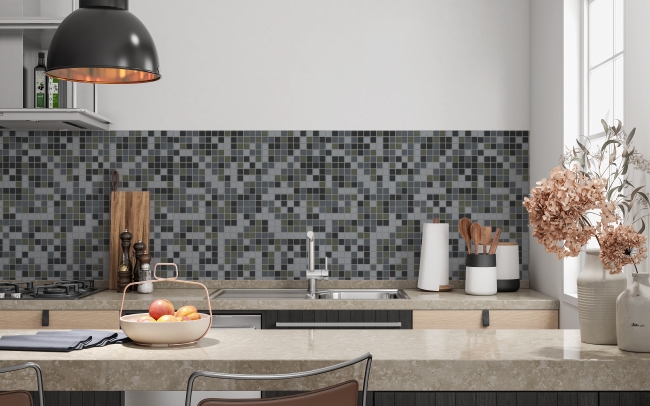 Spritzschutz Küche Mosaikstein Muster