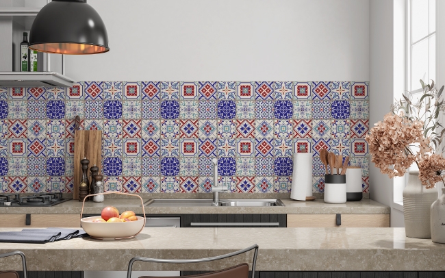 Spritzschutz Küche Luxury Oriental Tile