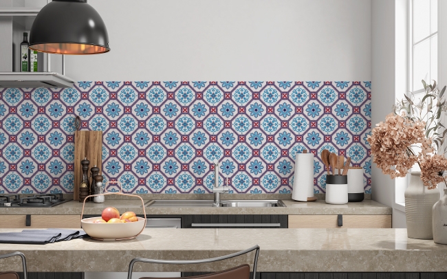 Spritzschutz Küche Orientalische Mosaik Fliese