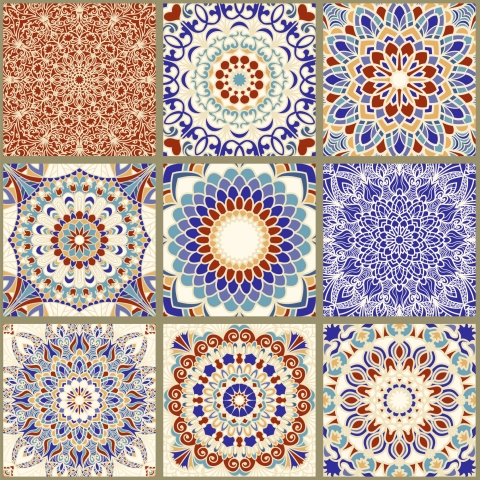 Spritzschutz Oriental Tiles