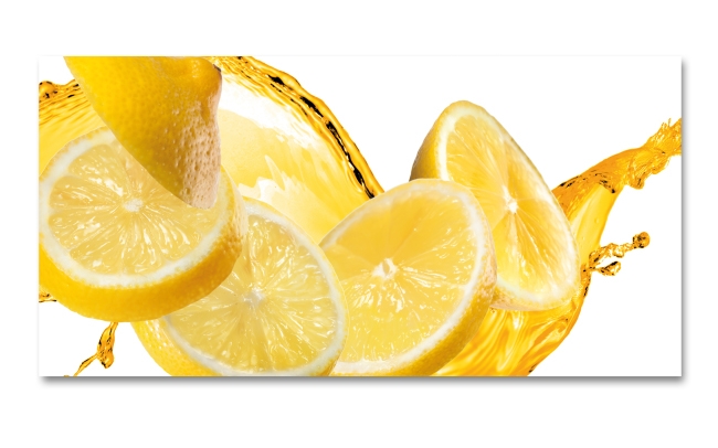 Spritzschutz Küche Zitronenfrucht