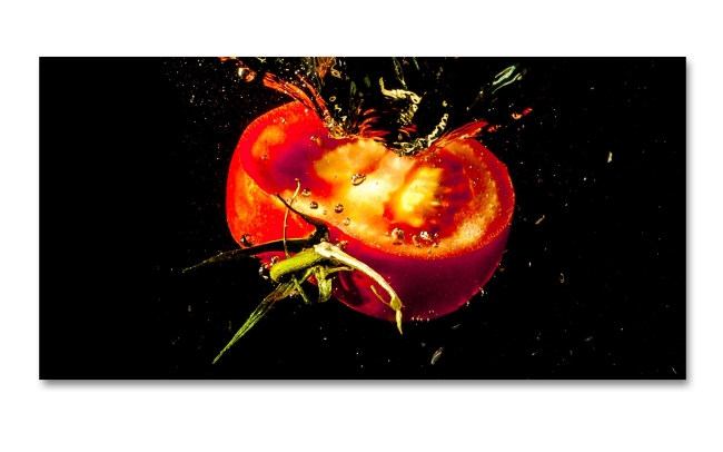 Spritzschutz Küche Tomate Splash