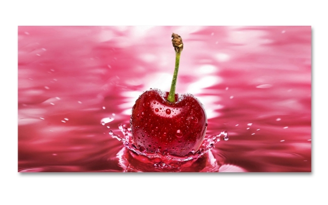 Spritzschutz Küche Red Cherry