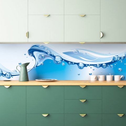 Spritzschutz Küche Water Design