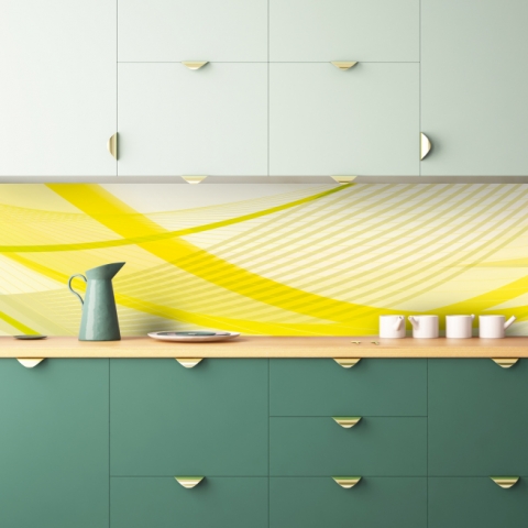 Spritzschutz Küche Yellow Design