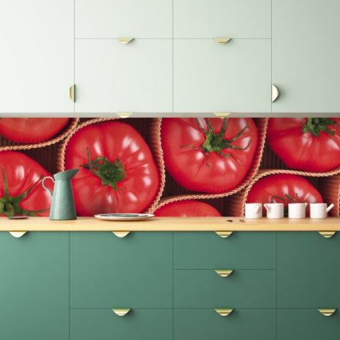 Spritzschutz Küche Rote Tomaten