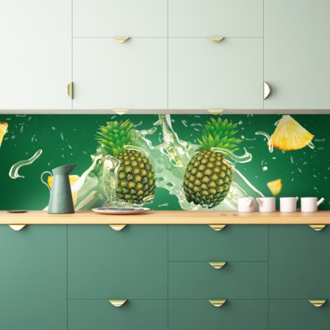 Spritzschutz Küche Ananas Splash