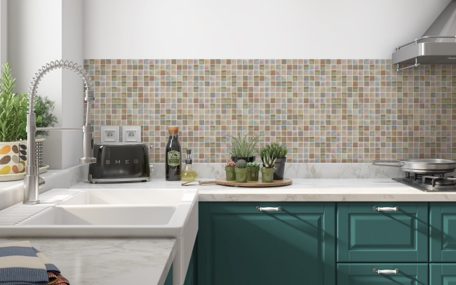 Spritzschutz Küche Moderne Mosaiksteine