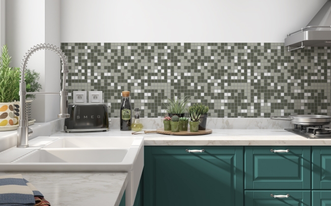 Spritzschutz Küche Fliesen Mosaikstein