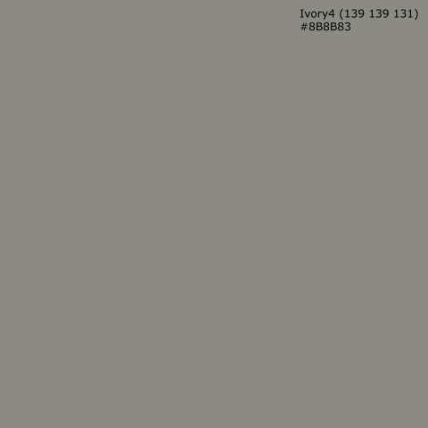 Spritzschutz Küche Ivory4 (139 139 131) #8B8B83