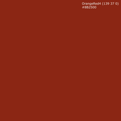 Spritzschutz Küche OrangeRed4 (139 37 0) #8B2500