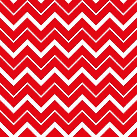 Spritzschutz Küche Red Zigzag Wave