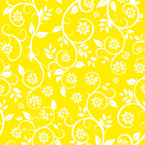 Spritzschutz Küche Gelbe Blumen Design