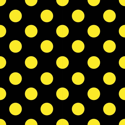 Spritzschutz Küche Schwarz Gelb Punkte