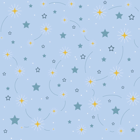 Spritzschutz Küche Pastellblaue Sterne