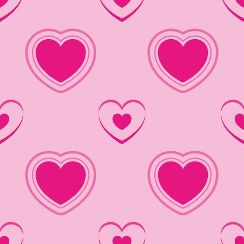 Spritzschutz Küche Pink Chic Heart