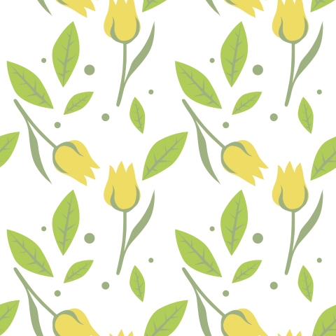 Spritzschutz Küche Gelbe Tulpen