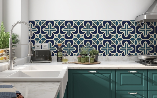 Küchenrückwand Grafik Muster
