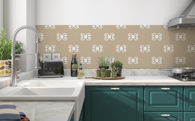 Küchenrückwand Symbolik Muster