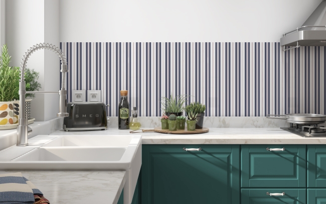 Küchenrückwand Linien Design