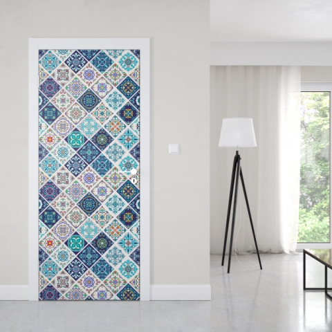 Türposter Oriental Style Patchwork Maßanfertigung