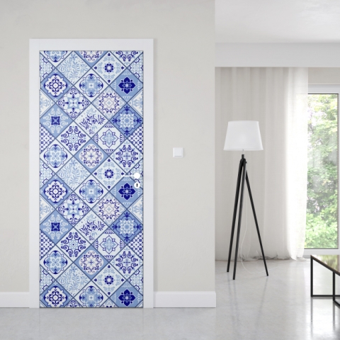 Türposter Iznik Patchwork Maßanfertigung