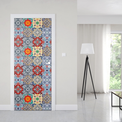 Türposter Arabic Ornament Tile Maßanfertigung