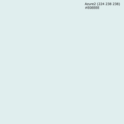 Türposter Azure2 (224 238 238) #E0EEEE