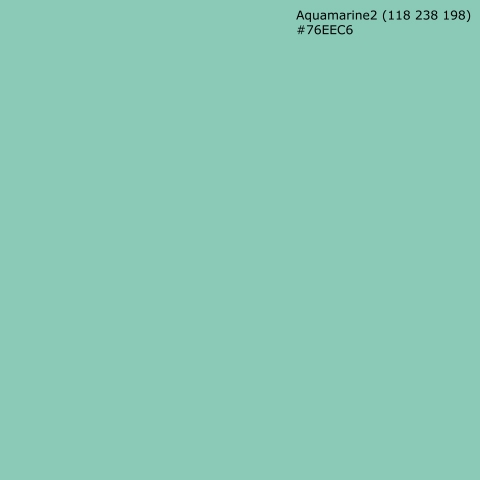 Türposter Aquamarine2 (118 238 198) #76EEC6