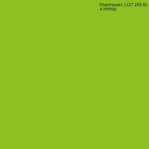 Türposter Chartreuse1 (127 255 0) #7FFF00