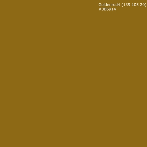 Türposter Goldenrod4 (139 105 20) #8B6914