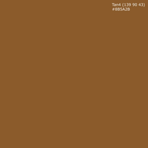 Türposter Tan4 (139 90 43) #8B5A2B