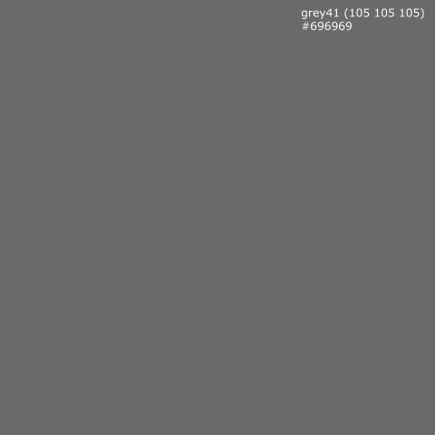 Türposter grey41 (105 105 105) #696969