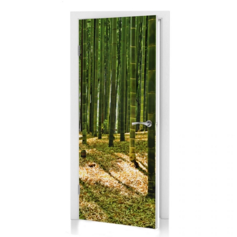 Türposter Bambuswald