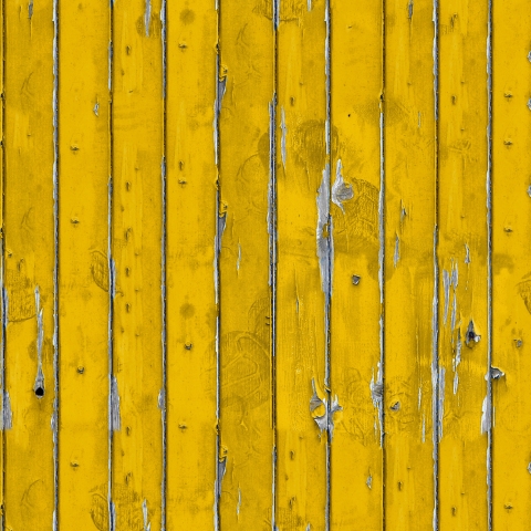 Türposter Gelbe Holzbalken