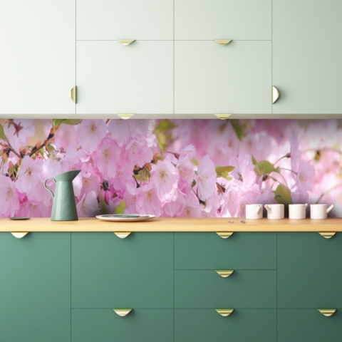 Küchenrückwand Japanische Kirschbaum
