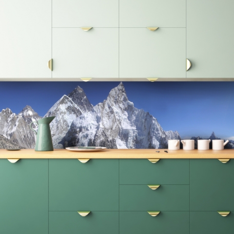 Küchenrückwand Bergspitze