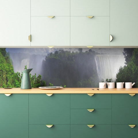 Küchenrückwand Wasserfall