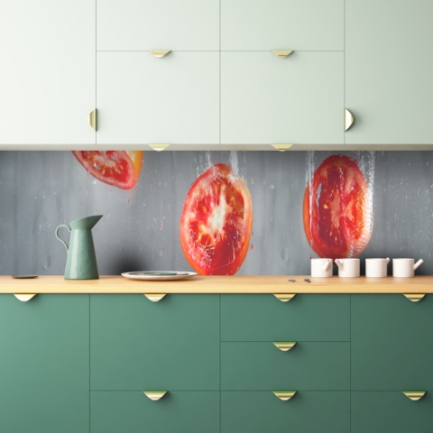 Küchenrückwand Tomaten Scheiben